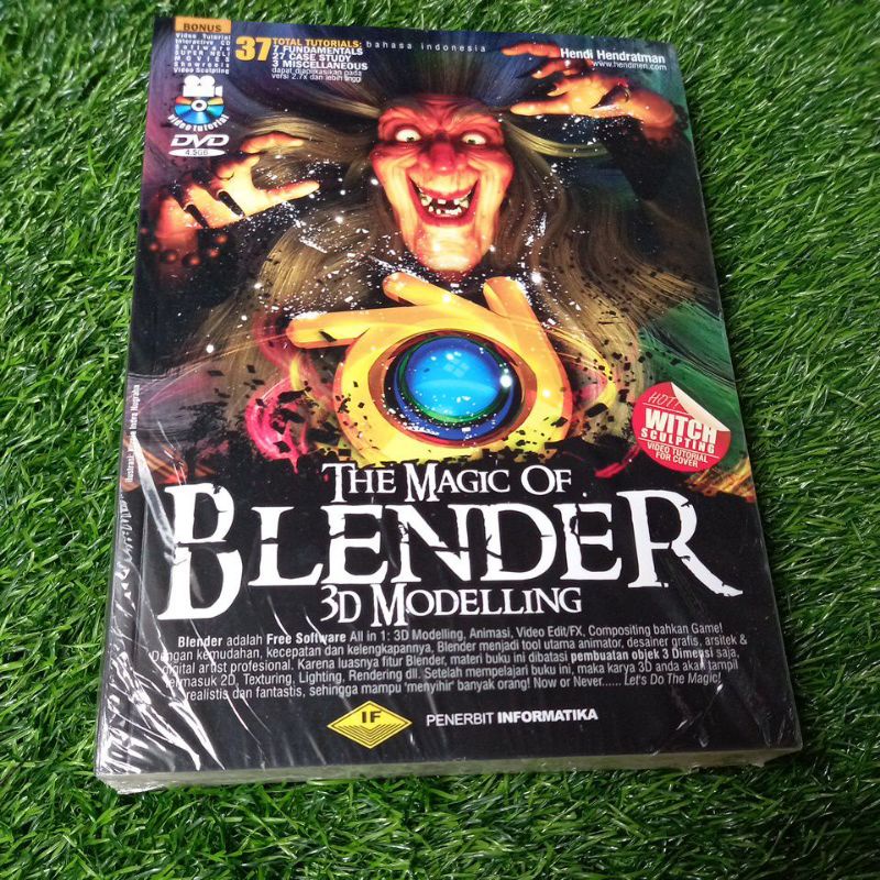 BUKU THE MAGIC OF BLENDER 3D MODELLING