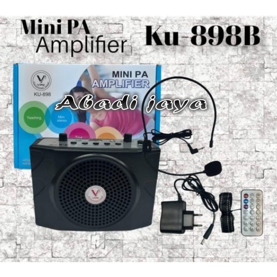 waistband vpk ku898b mini pa amplifier original