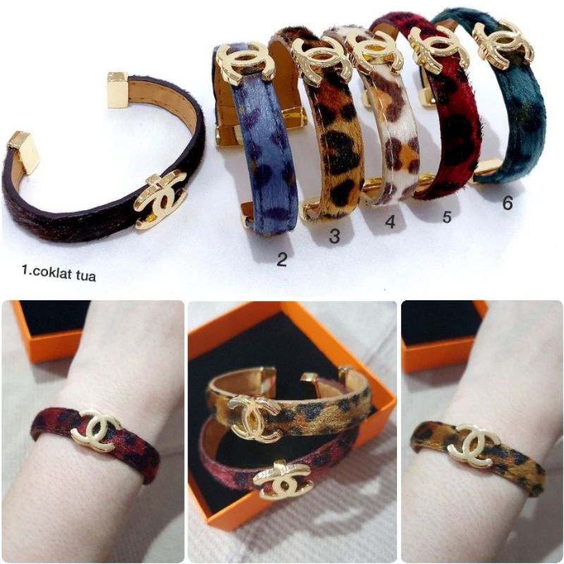 Gelang kulit branded band Premium Quality Anti karat Gelang tangan kulit import /gelang Tangan Wanita branded Band bahan kulit G27