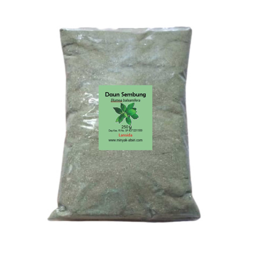 

Bubuk Daun Sembung 250 g Serbuk Blumea balsamifera Sambong Leaf Powder