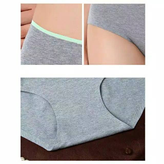 Celana Dalam Brief Wanita dengan Bahan Katun Halus Seamless 33684 SOFIE L/XL / CD Seemless Wanita