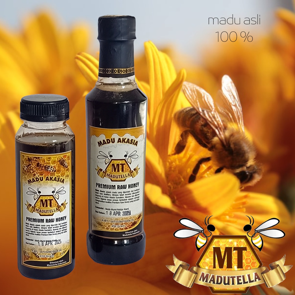 

Madutella - Madu Akasia murni 100% asli tanpa campuran apapun
