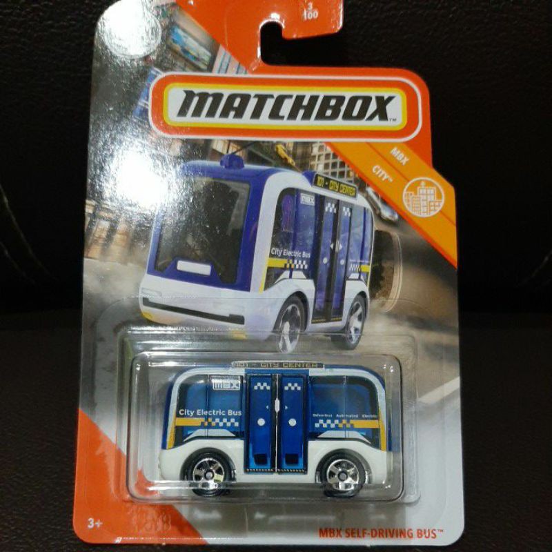 Matchbox Self Driving Bus