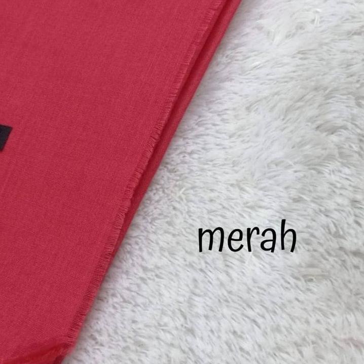 ➩ kerudung jilbab / hijab segi empat bahan katun saudia rawis tebal merk saudia bisa untuk anak seko
