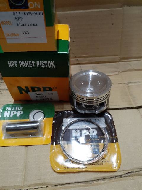 Piston kit karisma.supra x 125 oversize 125 npp