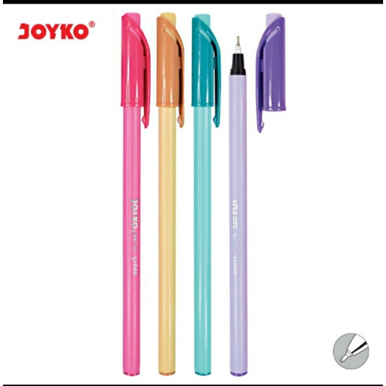 

Ball Pen Pulpen Pena Joyko BP-251 Frodo 0.7 mm 1 Box 12 Pcs 0.7 mm
