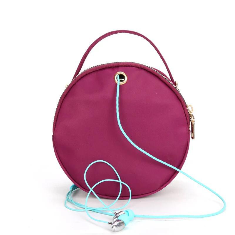 Tas Selempang Wanita SIMPLE SLING BAG OVAL TAS IMPORT TAS BRANDED bahan Longchamp woman sling bag