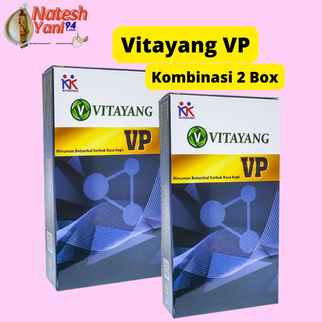 Vitayang VP Minuman Botanikal Serbuk Rasa Kopi.