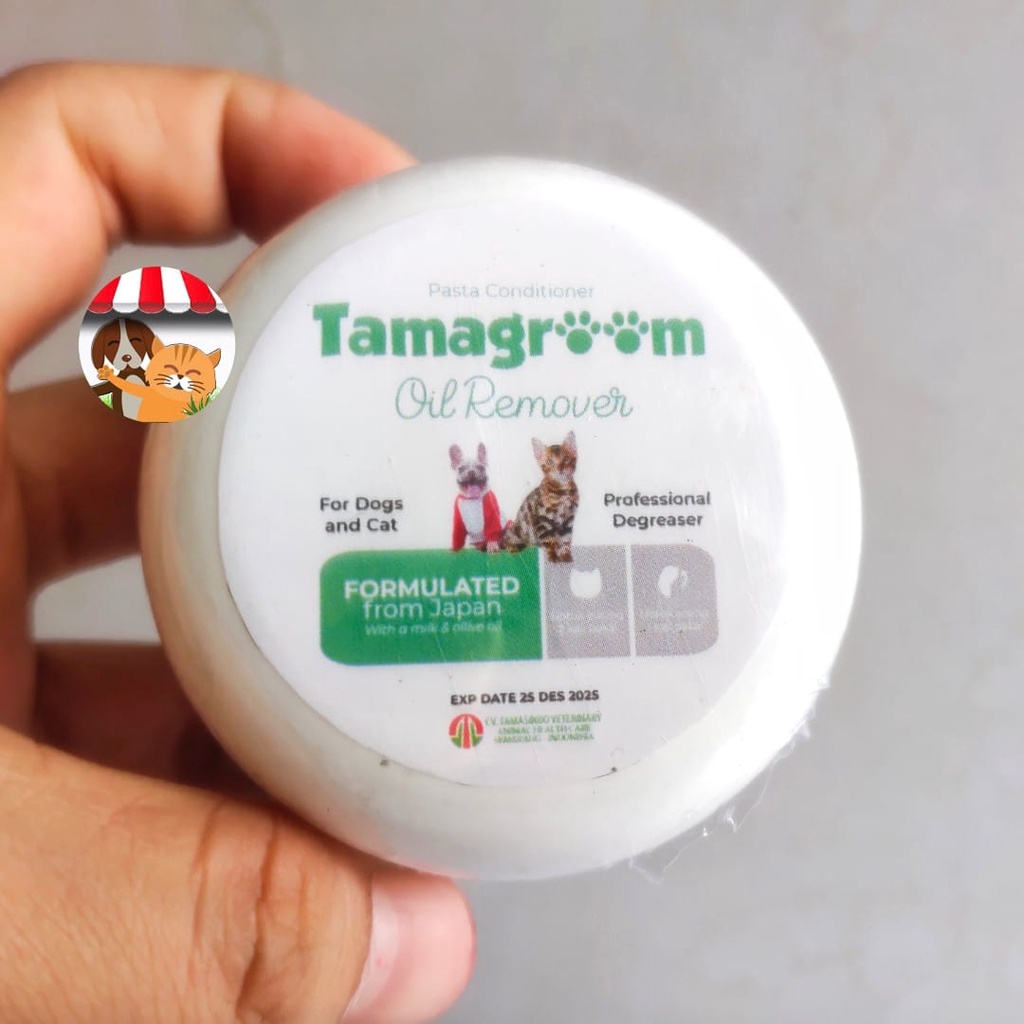 Tamagroom Pasta Conditioner Oil Remover - Profesional Degreaser For Dogs and Cat