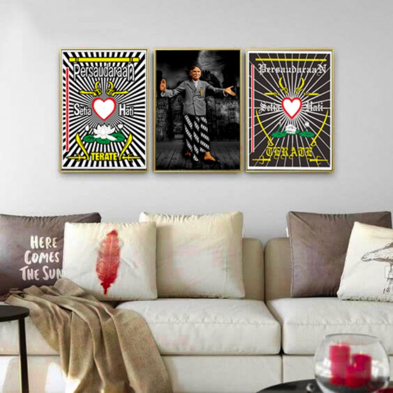 FIGURA PSHT // FIGURA PSHT MURAH// HIASAN DINDING PSHT