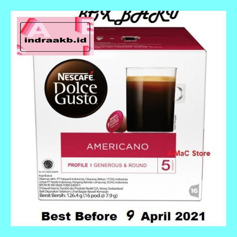 

Kops05X Nescafe Americano Dolce Gusto Kopi Kapsul Cof05Sc