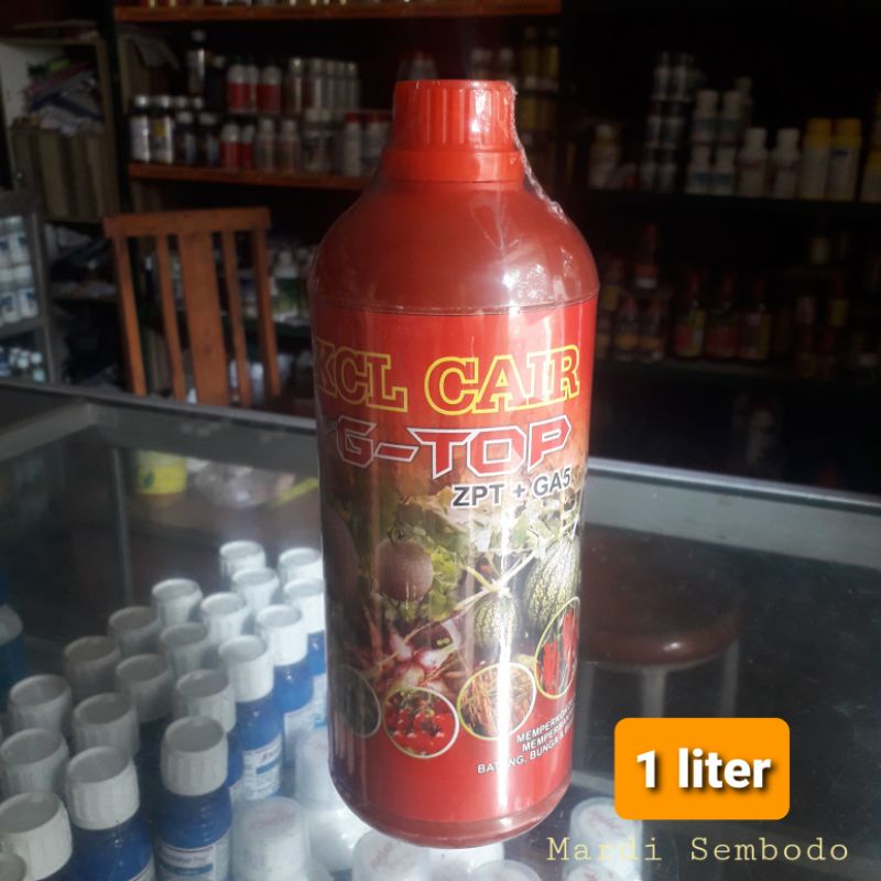 KCL Cair G-TOP plus ZPT + GA5 pembesar buah 1 liter