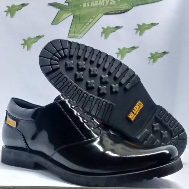 SEPATU PDH TNI - POLRI / SEPATU KULIT