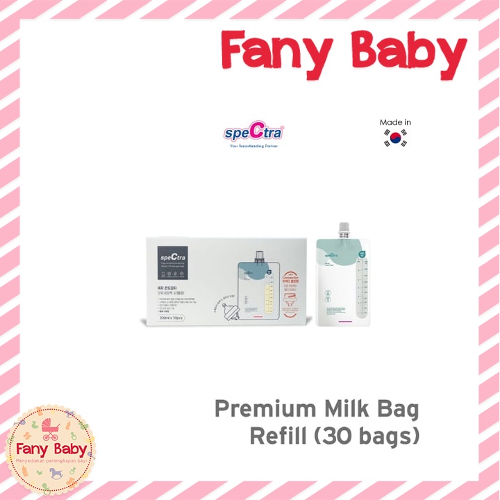 Spectra (30x200ml) Breast Milk Refill Bag