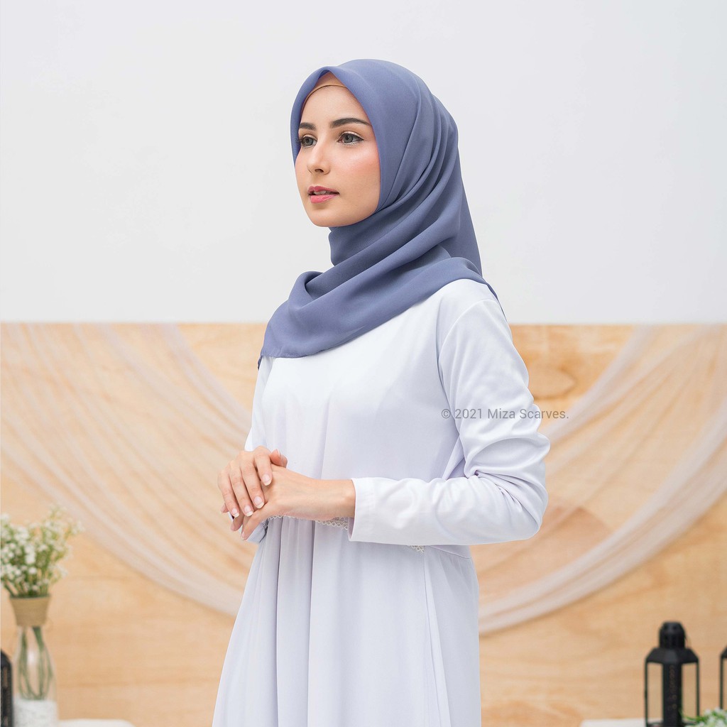 Hijab Segiempat Polycotton Scarf Premium Part 1 Hazel by MIZA-3