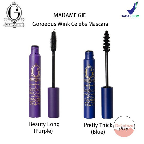 MADAME GIE GORGEOUS WINK CELEBS MASCARA ORIGINAL BPOM