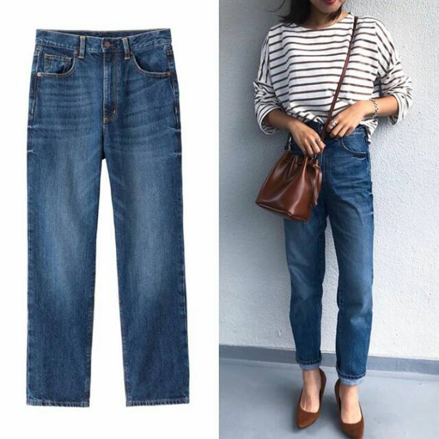 UNIQLO GU BOYFRIEND JEANS