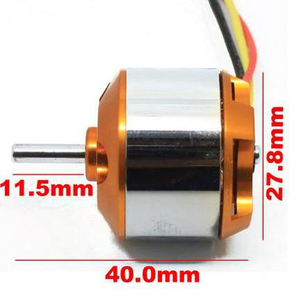 Motor Brushless Bldc A2212 2212 1000Kv Dinamo Motor Drone Rc Aircraft Efgad774 Dijamin