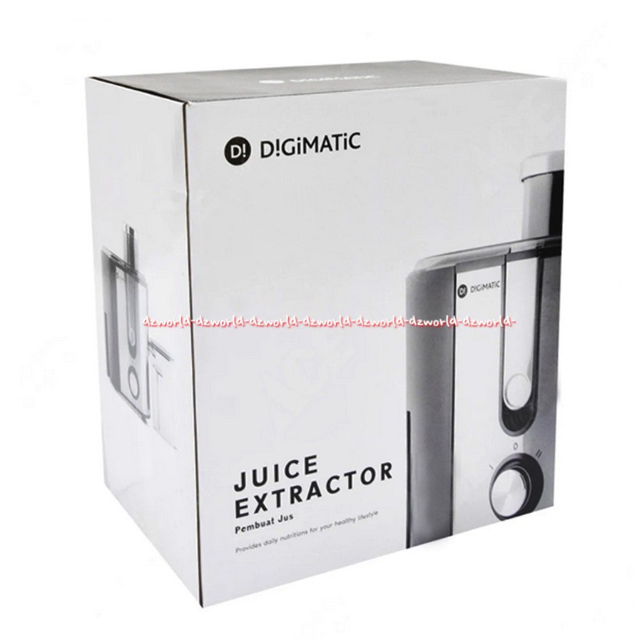 Digimatic Juice Extractor Silver Black Alat Pembuat Jus 350ml