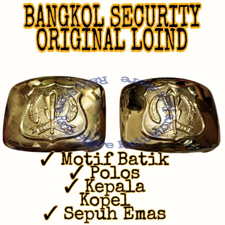 Bangkol Kepala Kopel Security / Satpam Merk Loind Original