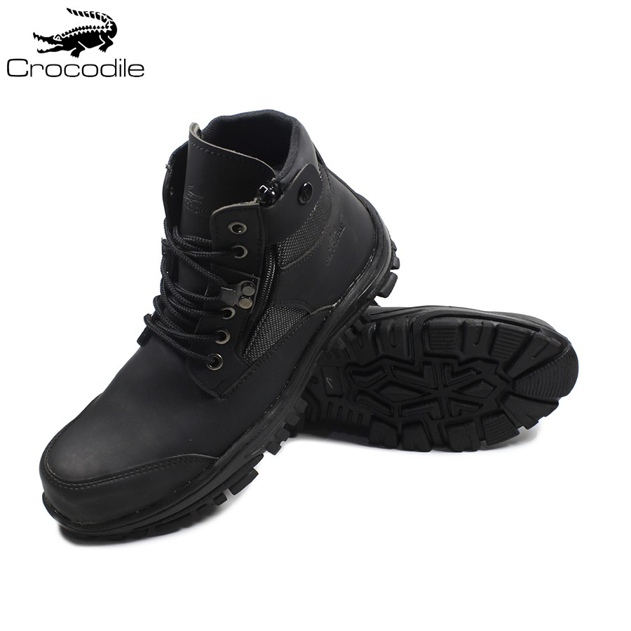 sepatu pria boots crocodile jointer sleting sepatu touring safety