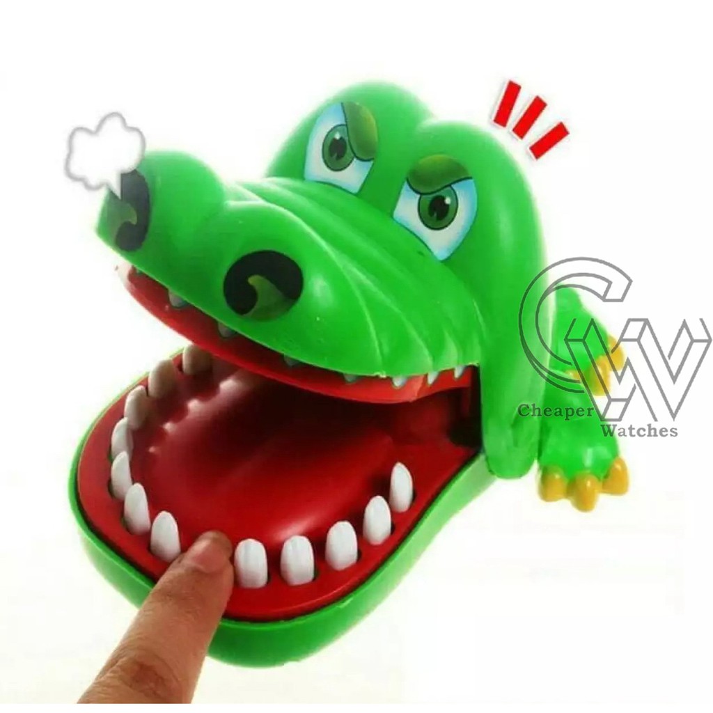 Cheaper-Mainan Buaya Gigit Jari Crocodile Dentist bikin Seru Game Mainan Anak dan Dewasa