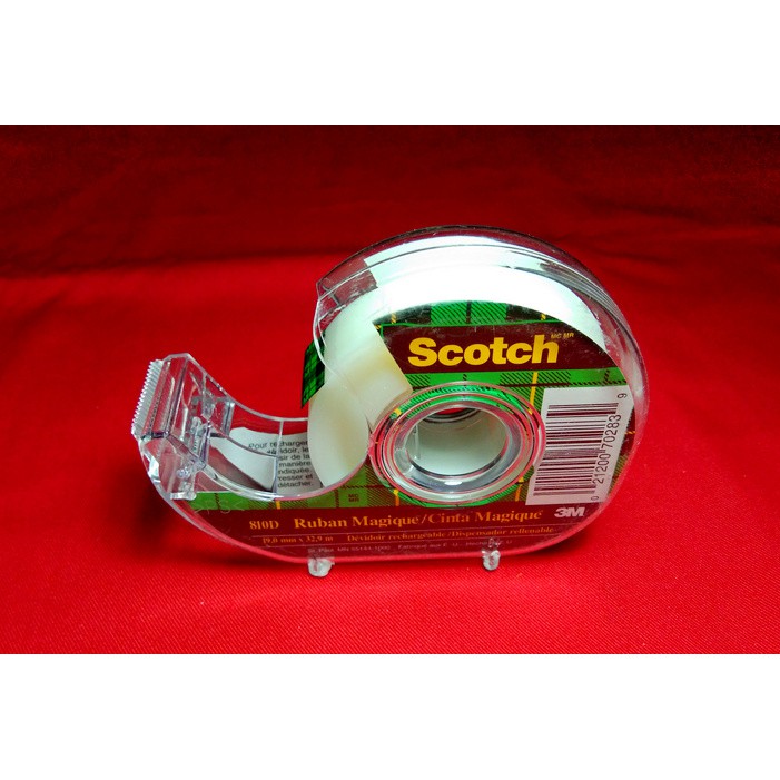 

3M Scotch 810D Magic Tape 3/4" x 36Y + Dispenser
