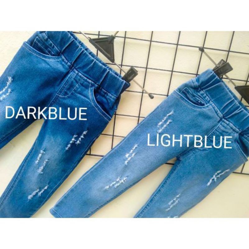CELANA JEANS ANAK RIPPED 9BULAN-13 TAHUN / CELANA ANAK / JEANS RIPPED ANAK