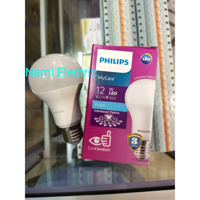 Lampu LED Philips 12 Watt Putih Cool DayLight