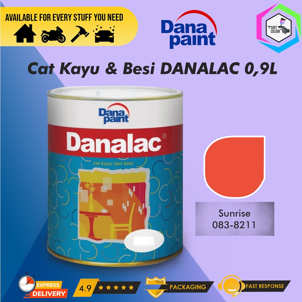 Cat kayu Dan Besi DANALAC Sunrise 083 - 8211