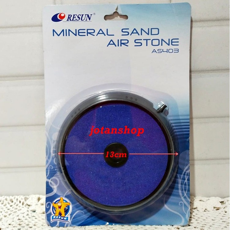 RESUN AS 403 BATU AERATOR AERASI AIRSTONE AIR STONE ROUND DONAT AS403 AQUARIUM