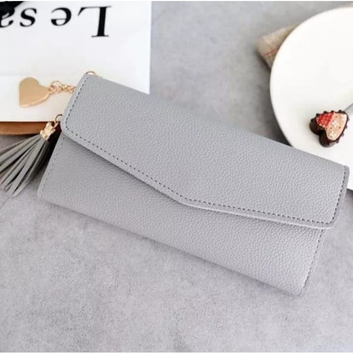 DOMPET PANJANG WANITA HZ  PREMIUM MEWAH FASHION SCALY MURAH LIPAT ABG KOREA