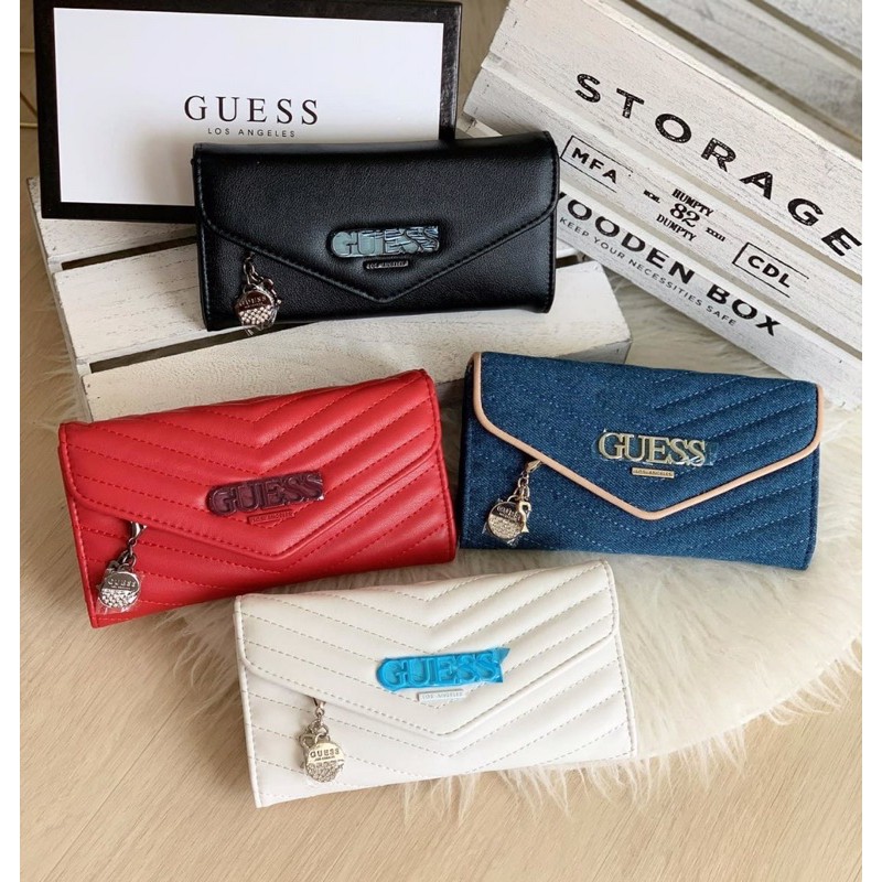 Guess long wallet allysaa envelope ori