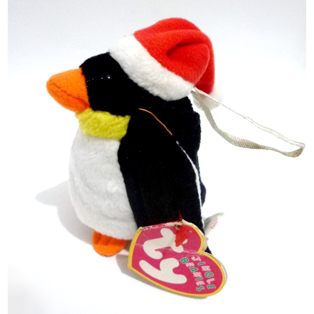 Boneka Pinguin Penguin ZERO Original TY Beanies Babies Christmas Natal