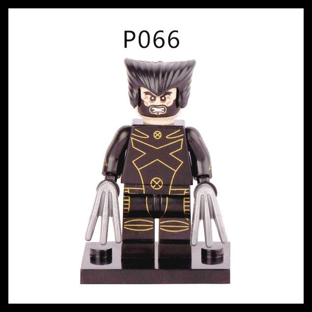 Lego Minifigure X-Men Wolverine Uniform Bootleg