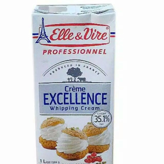 

elle vire cream whipping 1 liter