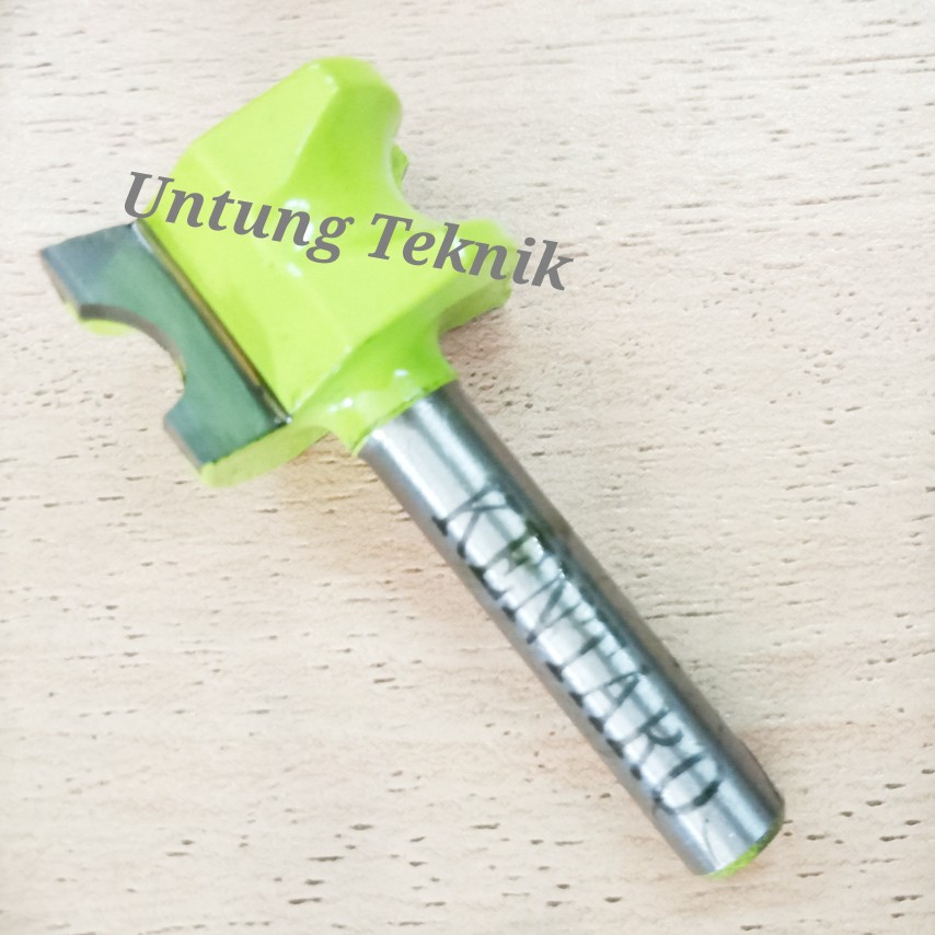 Mata Profil / router / trimmer Half Round Side Cutter bit 1/4 x 1/4