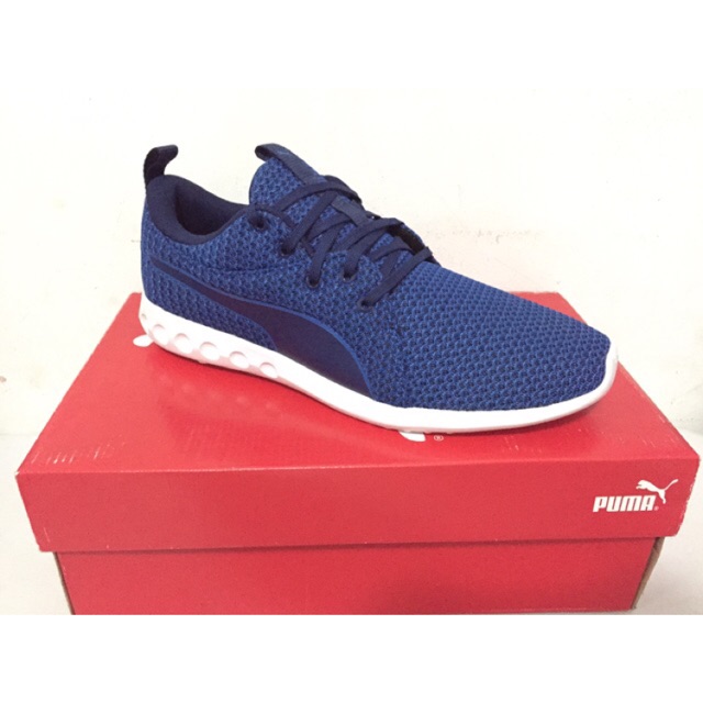 Termurah Sepatu Olahraga / Running Pria Puma Carson 2 Knit Blue Original