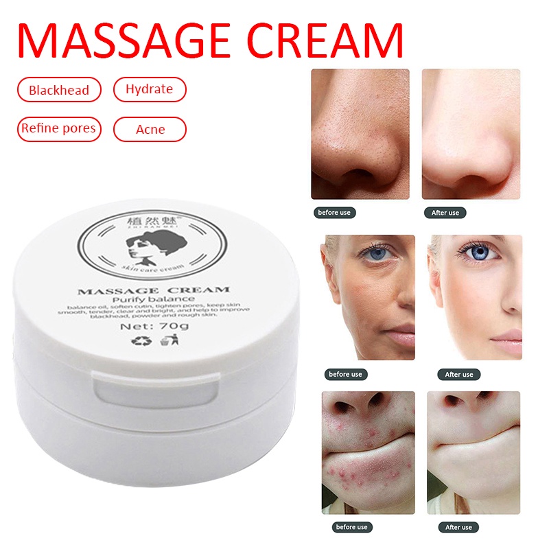 Krim Alat Detox Krim Krim Detoks Racun Wajah Purify Balance Cream Face Massage Whiteninng-70gr