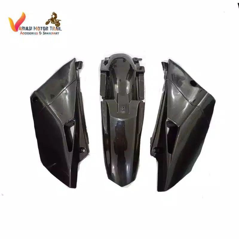 cover body belakang YZ 85 New dan spkabor YZ 85 Hitam
