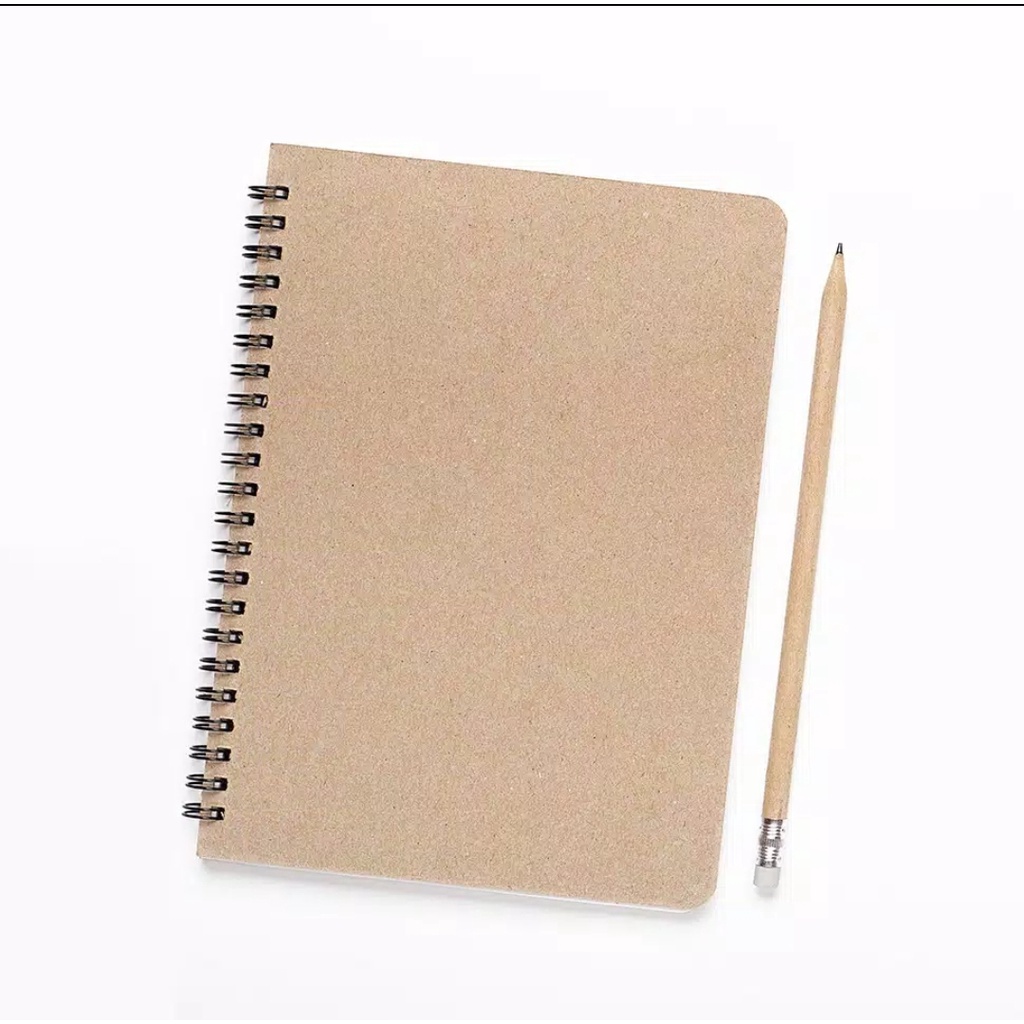 

[ Rafibooks ] Notebook Spiral Ukuran A5 Bookpaper Grid / Dotted / Polos / Rulled - Buku Catatan Agenda