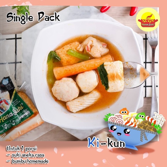 

Hana Suki single pack (porsi 1 orang)