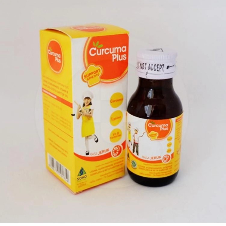 CURCUMA PLUS Vitamin anak