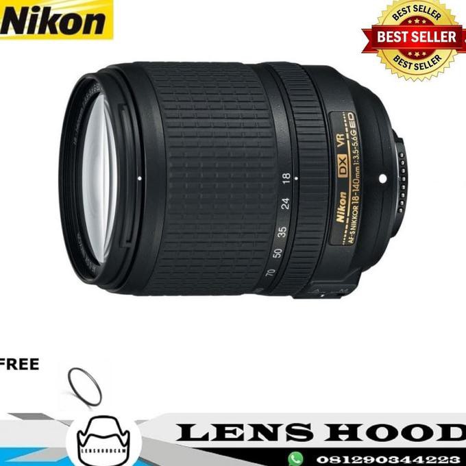 Lensa Kamera Nikon Af S Dx 18 140mm F3 5 5 6g Ed Vr 18 140 Mm Shopee Indonesia