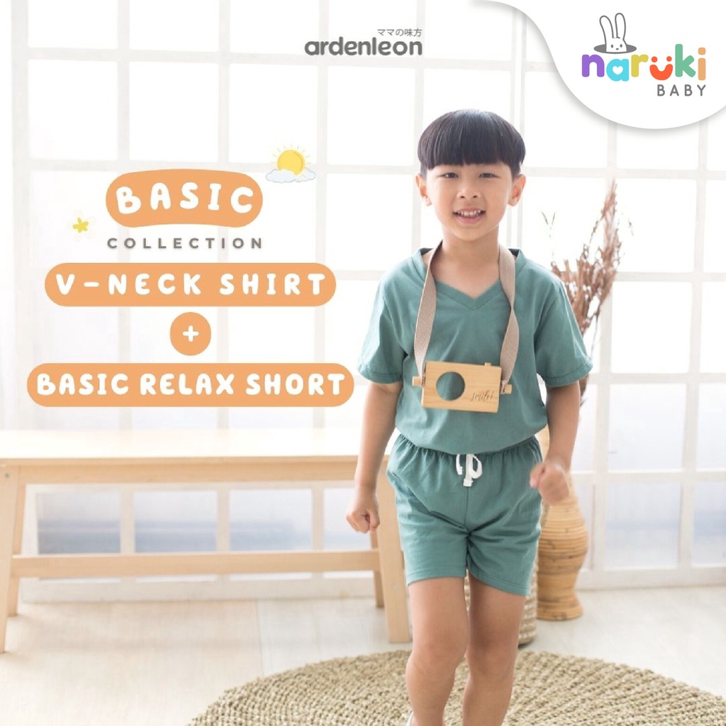 Ardenleon Unisex Relax Short Kids 3L/4L/5L (4-7yrs) Arden Leon Celana Pendek Anak