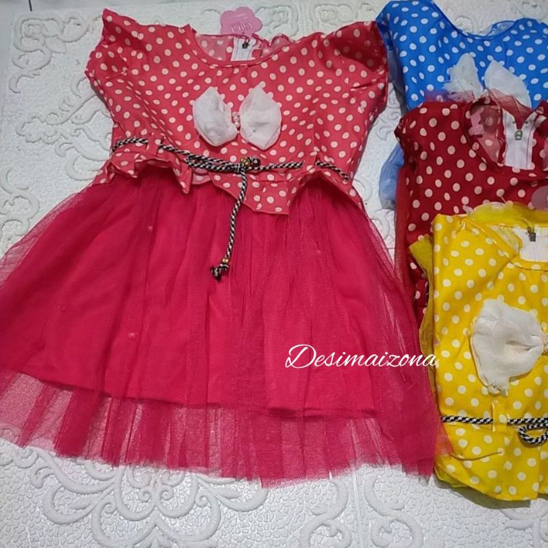 DRES TUTU MUTIARA / 1 - 2 th / pjg 45 cm , Ld 52 cm.