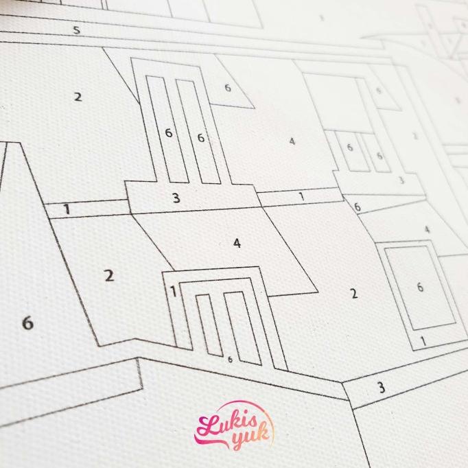 

TERBARUU!! Paint by Numbers Kit - Flaminggo - Painting Kit - by LukisYuk TERLARIS