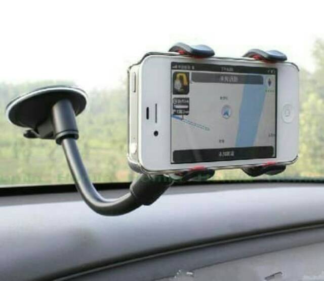 Soft Tube Car Holder Universal / Car Holder Jepit 4 Cakar