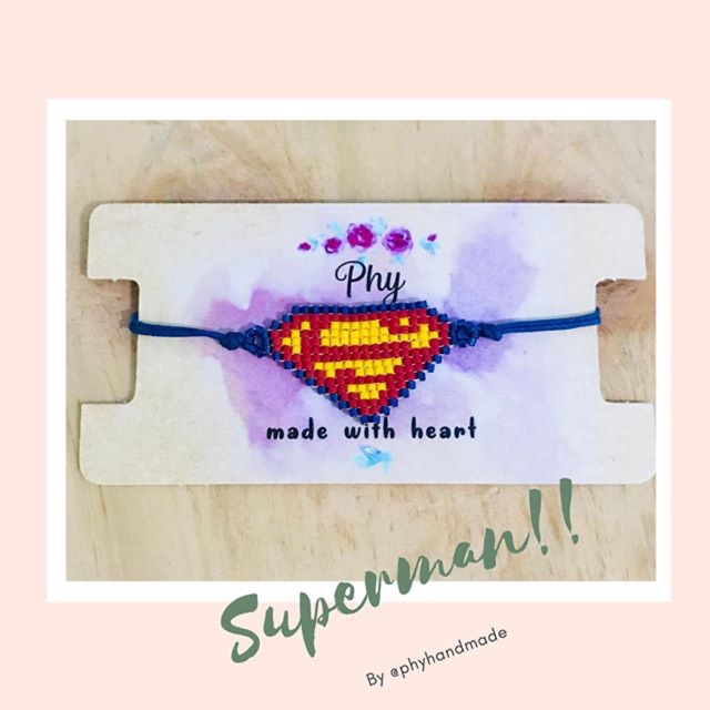 Superman / gelang manik miyuki