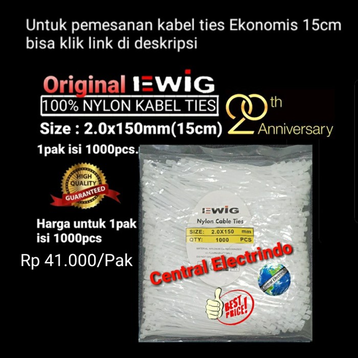 

ORGANIZER-DOCUMENT- KABEL TIES WARNA 2.5MMX15CM. - HITAM -DOCUMENT-ORGANIZER.